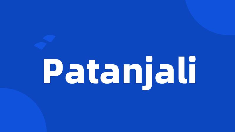 Patanjali