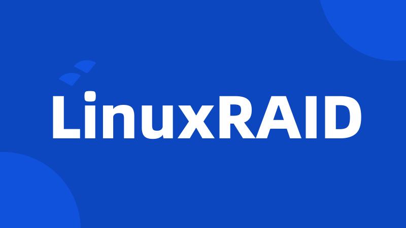 LinuxRAID