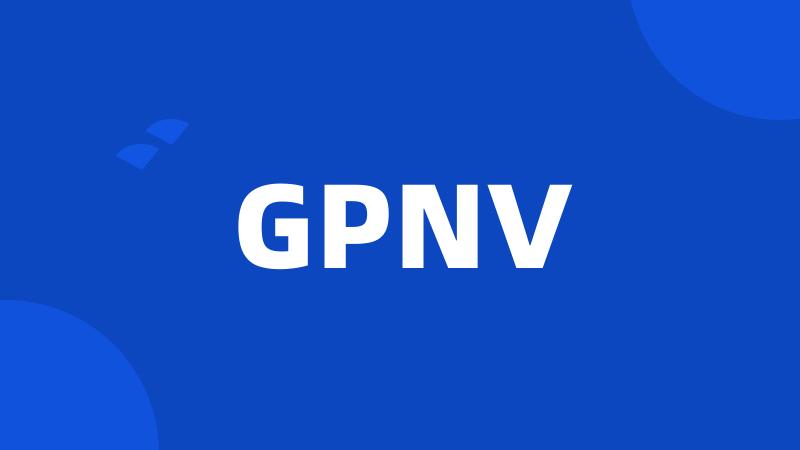 GPNV