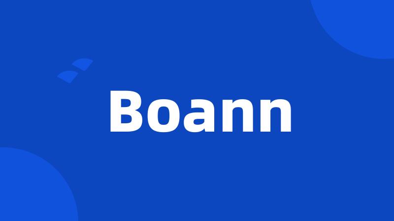 Boann