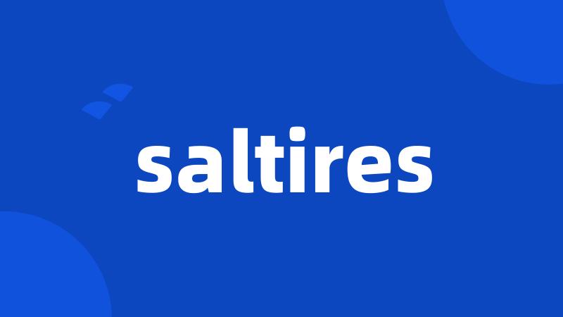 saltires