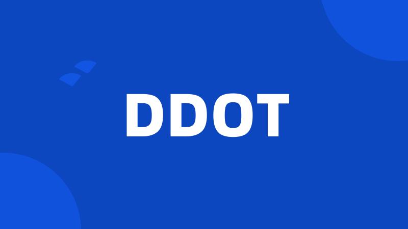 DDOT