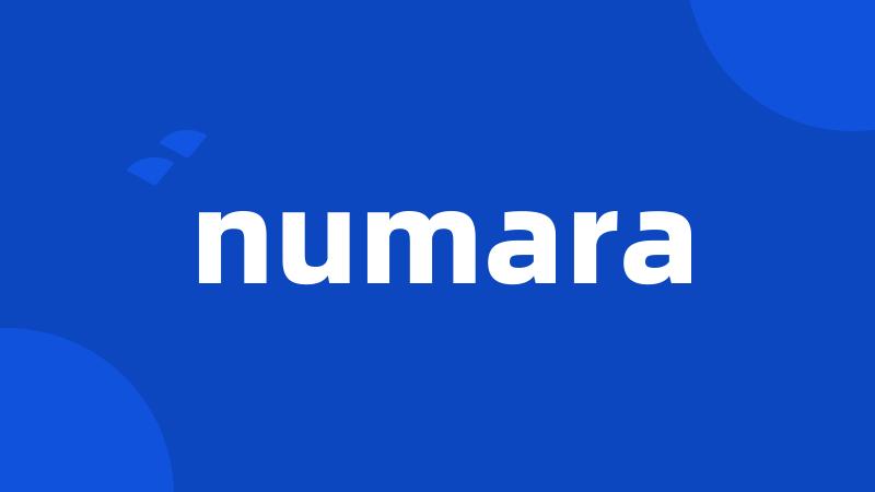 numara