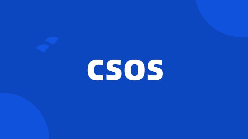 csos