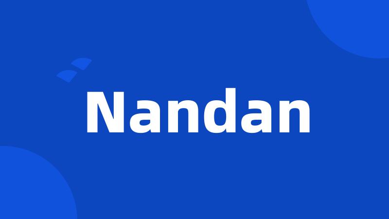 Nandan