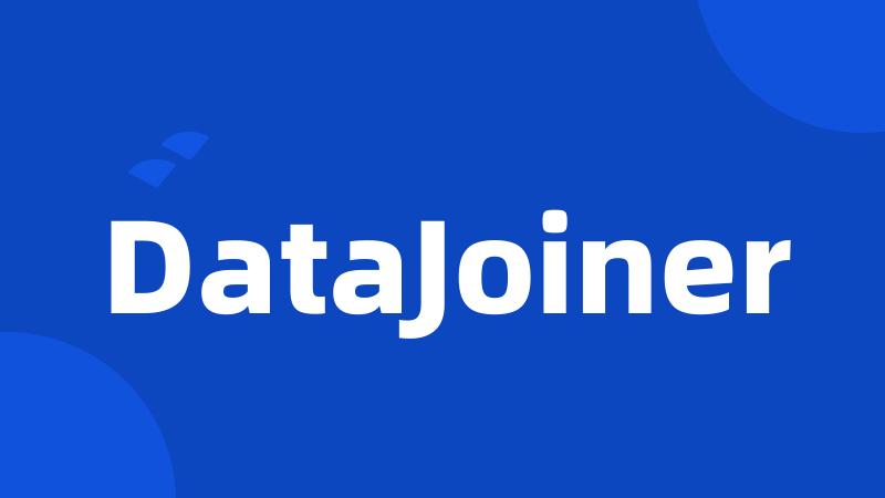 DataJoiner