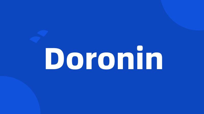 Doronin