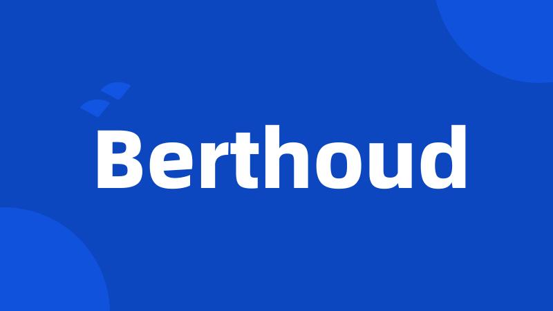 Berthoud