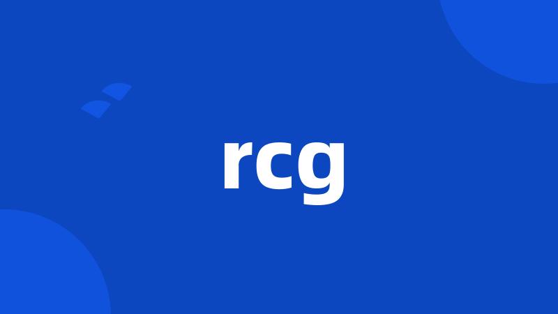 rcg