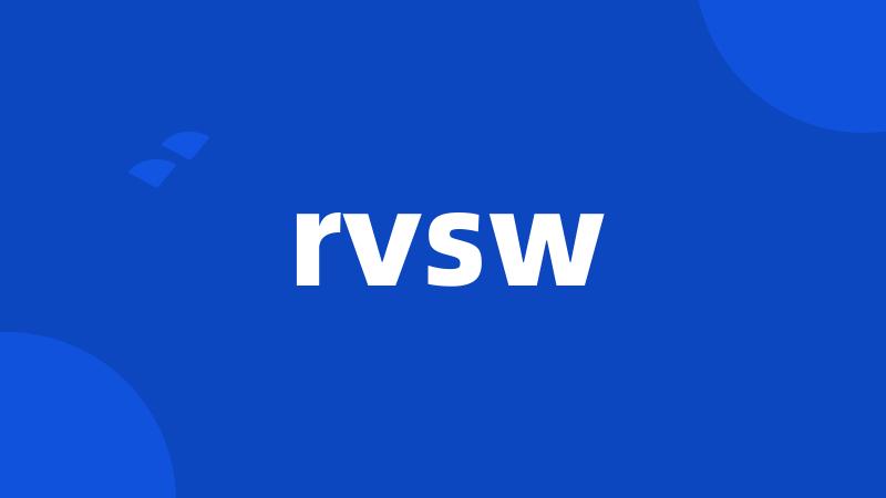 rvsw