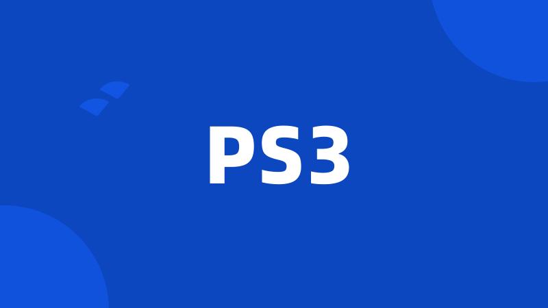 PS3