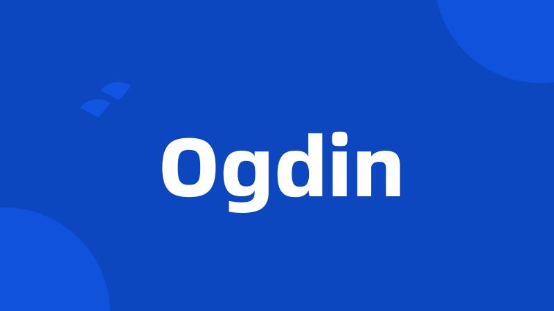 Ogdin