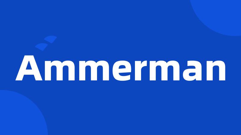 Ammerman