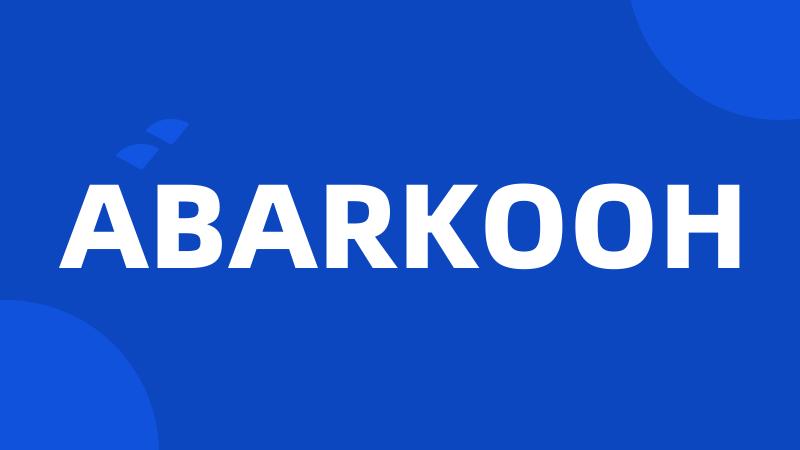 ABARKOOH