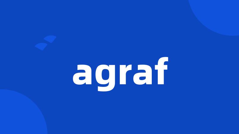 agraf