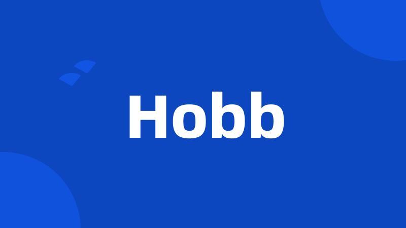 Hobb