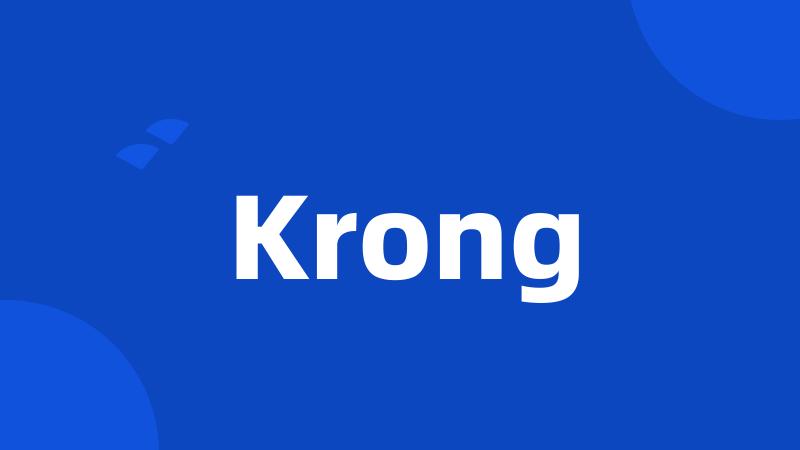 Krong