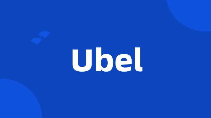 Ubel