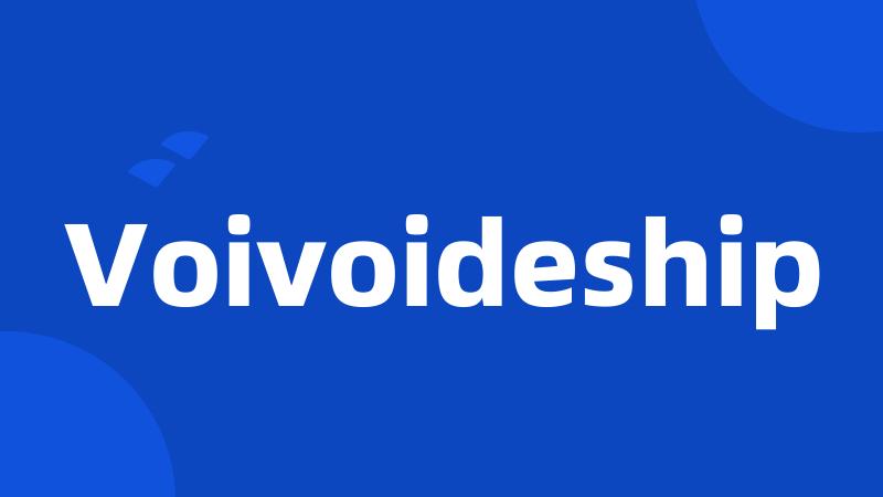 Voivoideship