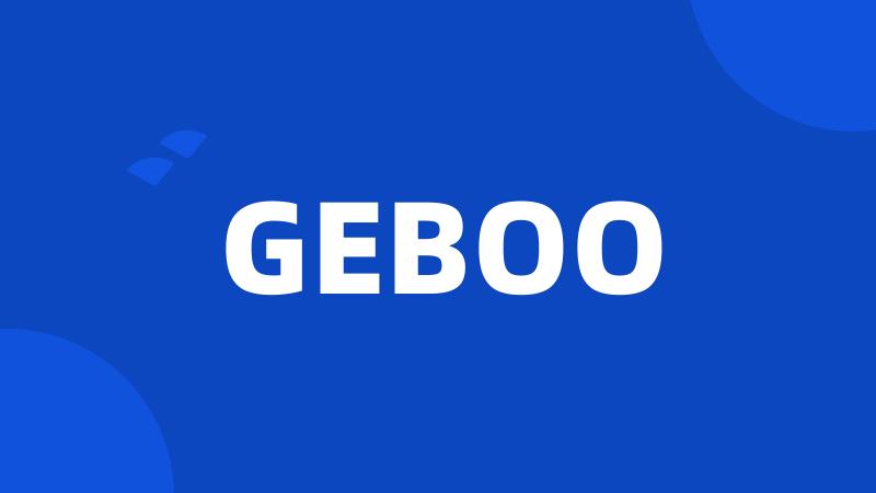 GEBOO