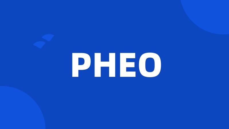 PHEO