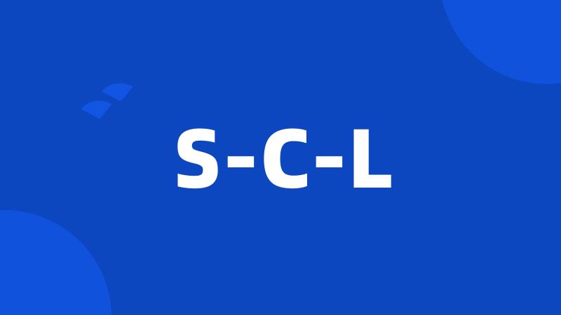 S-C-L