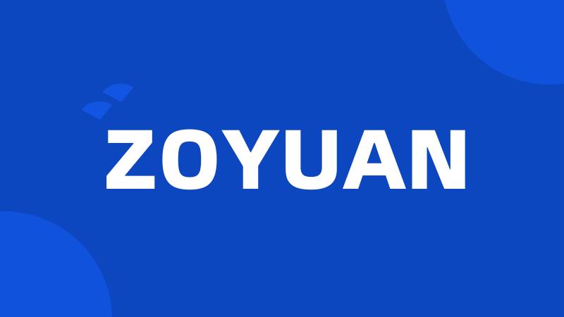 ZOYUAN