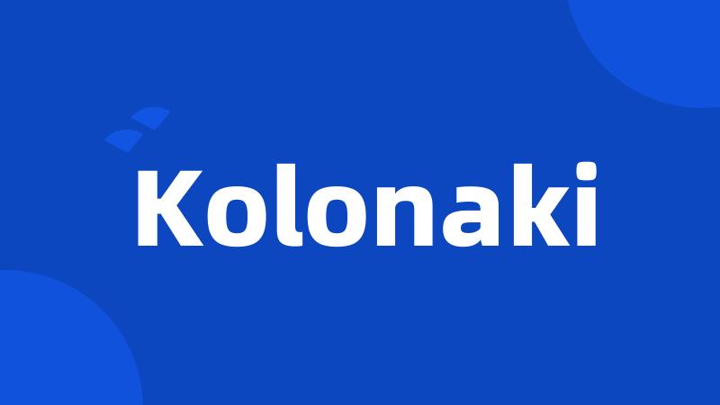 Kolonaki