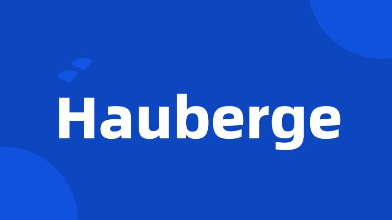 Hauberge