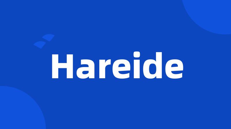 Hareide