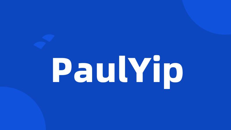 PaulYip