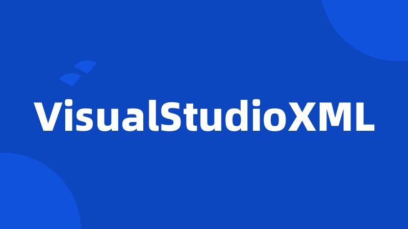 VisualStudioXML