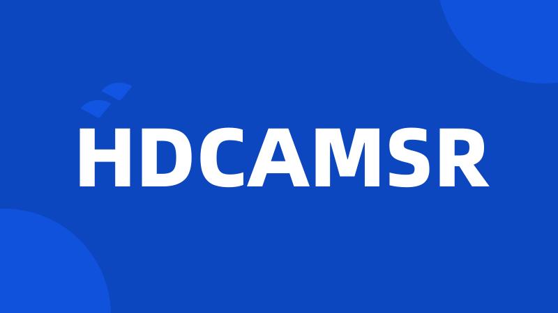 HDCAMSR