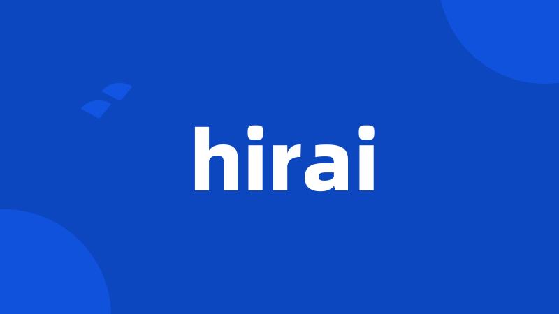 hirai