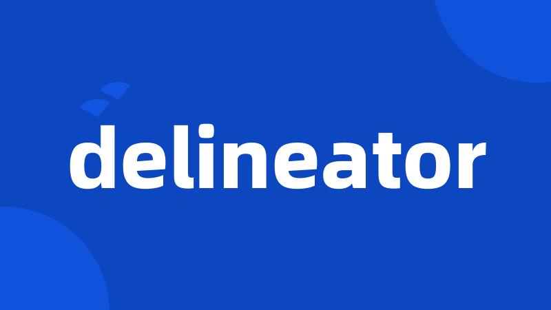 delineator