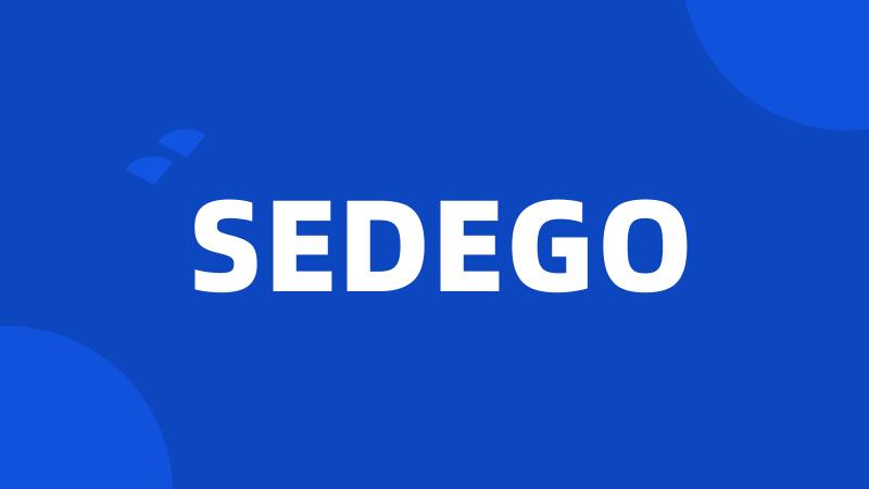 SEDEGO