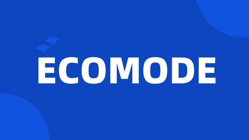 ECOMODE