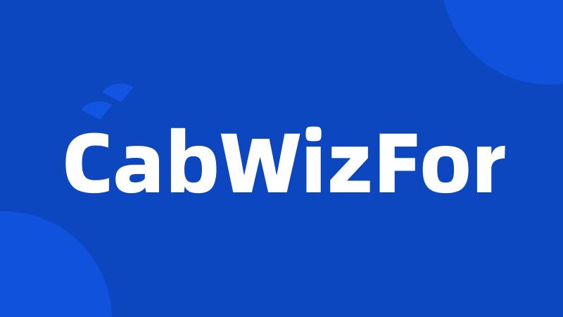 CabWizFor