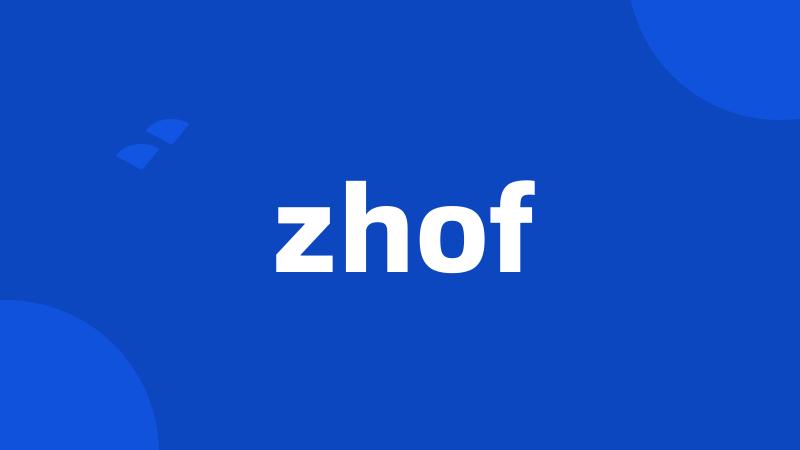 zhof