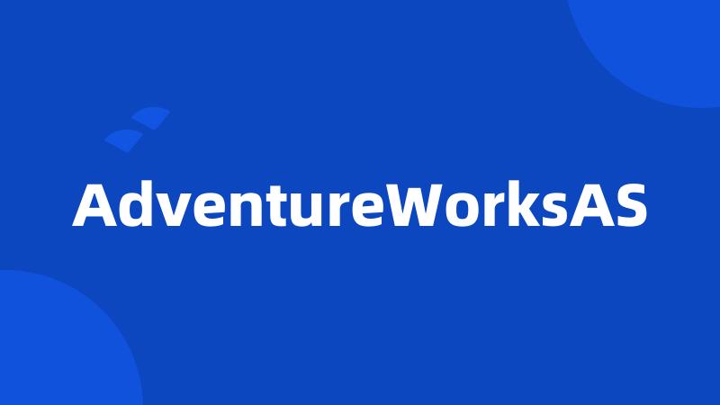 AdventureWorksAS