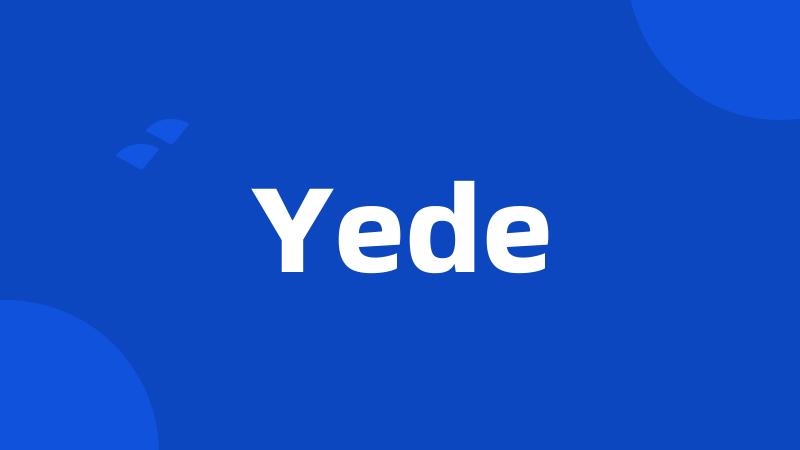 Yede