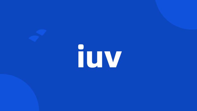 iuv