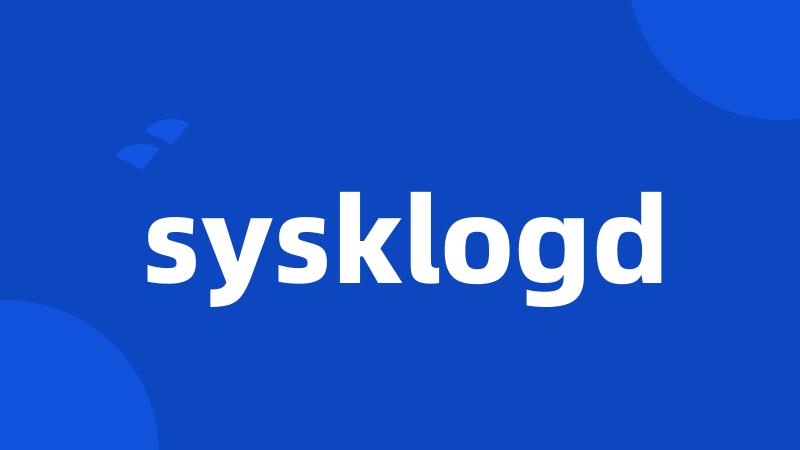 sysklogd