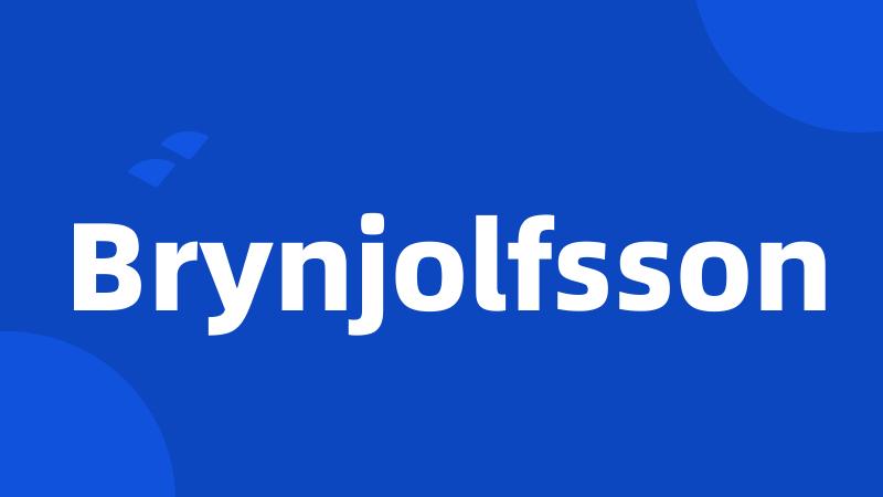 Brynjolfsson