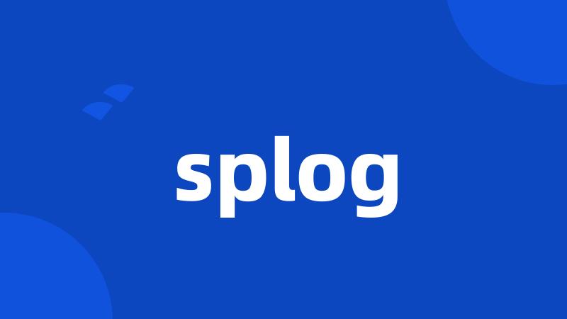 splog