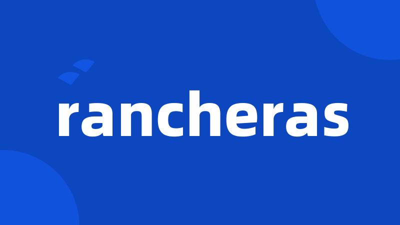 rancheras