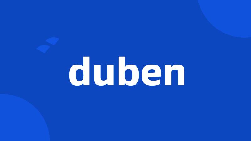 duben