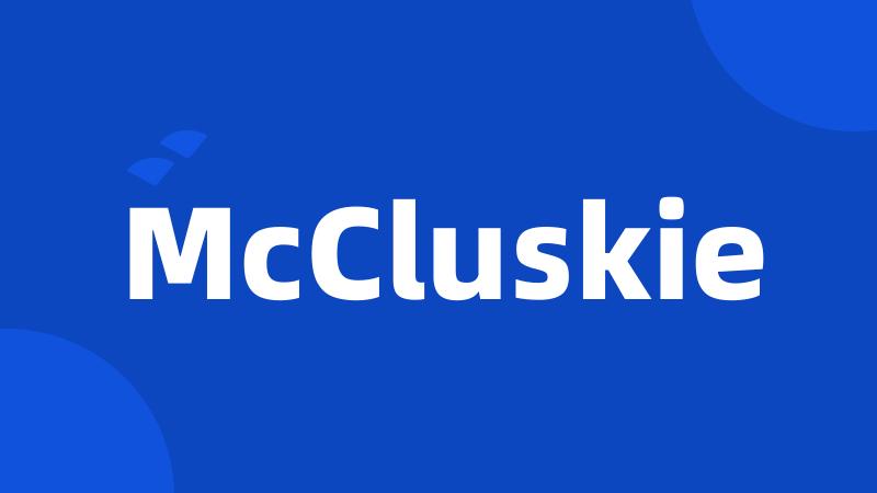 McCluskie