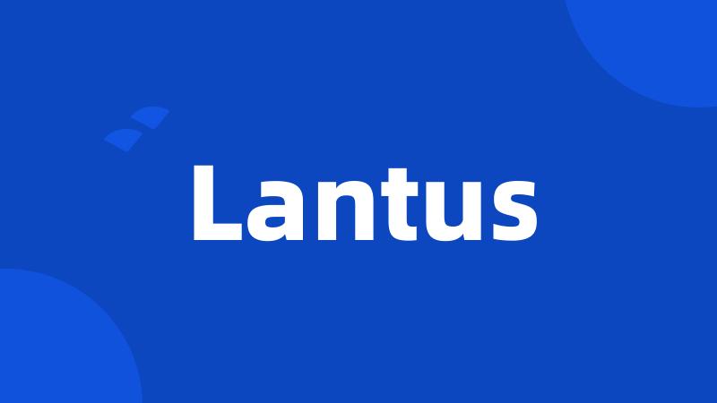 Lantus