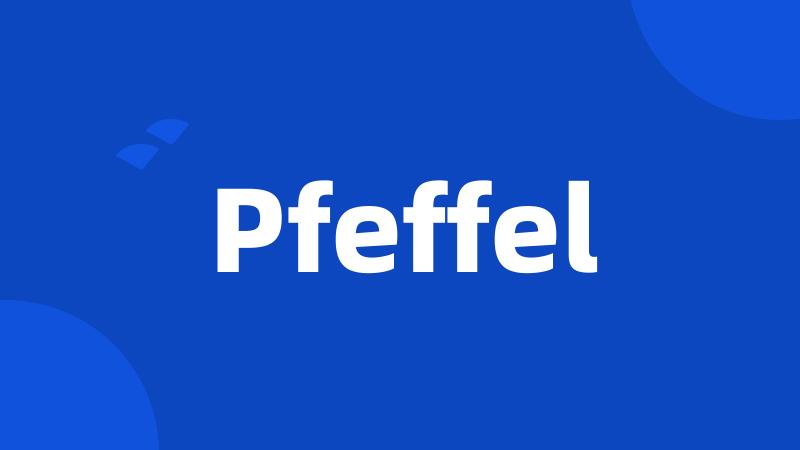 Pfeffel